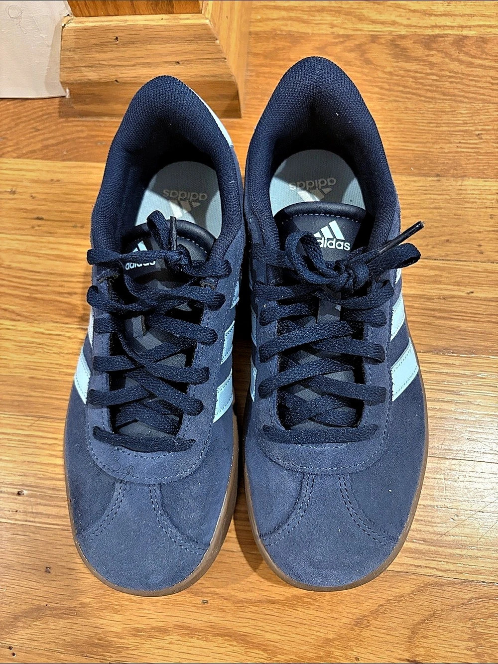 adidas Big Kid VL Court 3.0 Sneakers, size 4